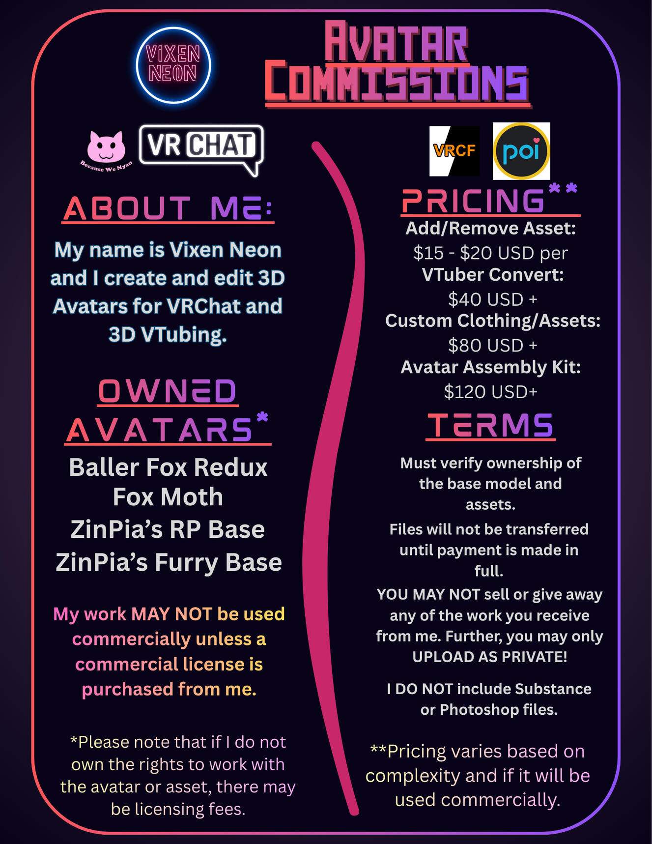 GlitterTail PNGTuber